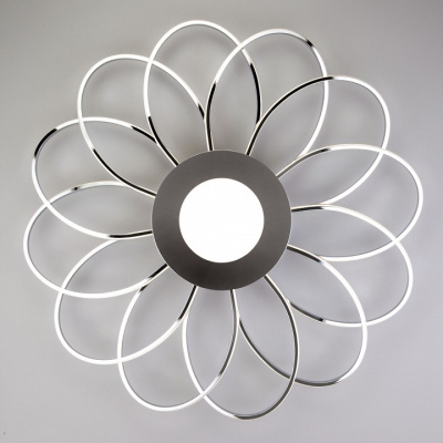 Потолочная люстра Eurosvet Jenssen 90105/13 хром 168W фото Потолочная люстра Eurosvet Jenssen 90105/13 хром 168W. Фото №2