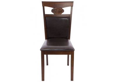 Стул деревянный Luiza dirty oak / dark brown. Фото №3