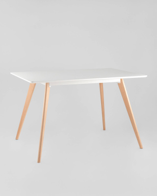 Стол обеденный FRANK 120*80 Белый. Фото №3