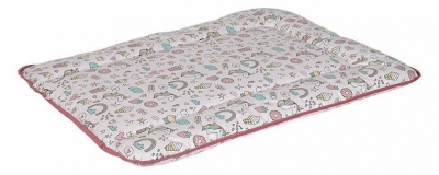 Матрас пеленальный Polini kids Единорог Сладости, розовый. Фото №3