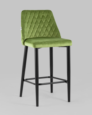 Стул полубарный Диего велюр травяной. Фото №3