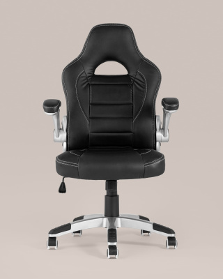 Кресло игровое TopChairs Genesis черное. Фото №5