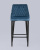 Стул полубарный Диего велюр пыльно-синий фото Стул полубарный Диего велюр пыльно-синий. Фото №5