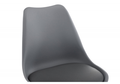 Стул деревянный Bonus dark gray / black. Фото