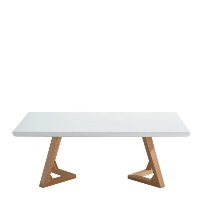 Стол журнальный J1692A Белый/Ясень. Фото №2