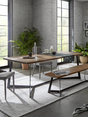 Обеденный стол DUPEN DT-35 Дуб OREGON фото Обеденный стол DUPEN DT-35 Дуб OREGON. Фото №4