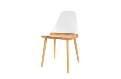 Стул DC-S123 белый/бук. Фото №5