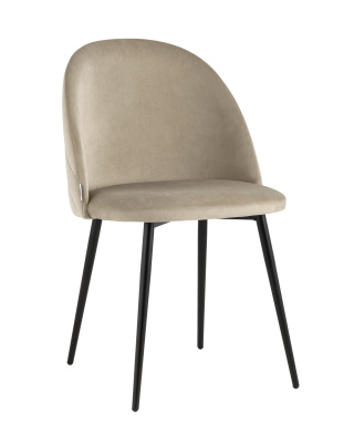 Стул Фолио велюр бежевый. Фото