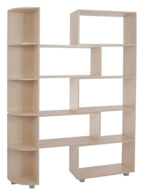 Стеллаж 2 Дуб млечный. Фото №2