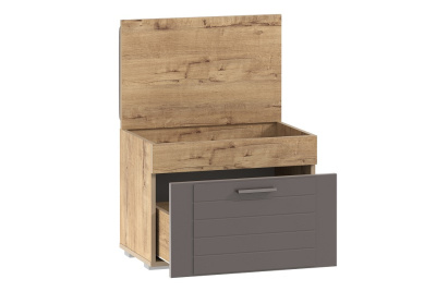 Тумба Livorno НМ 040.63, Софт Графит, Дуб Бунратти. Фото №2