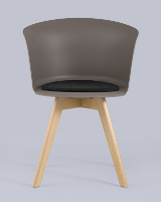 Стул Blossom с подушкой темно-бежевый. Фото №4