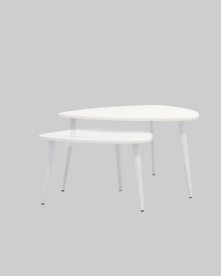 Набор журнальных столиков Агата 80 и 60 см. Фото