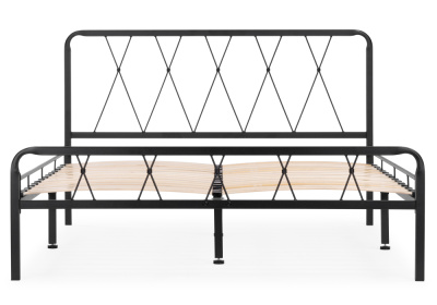 Кровать Иоханна 18 140х200 черная. Фото №3