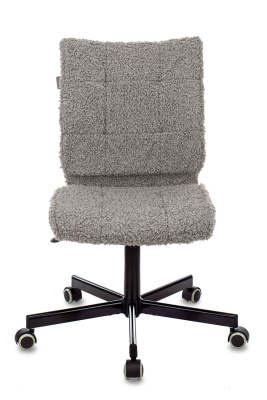 Кресло Бюрократ CH-330M серый экомех крестовина металл черный фото Кресло Бюрократ CH-330M серый экомех крестовина металл черный. Фото №4