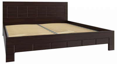 кровать 2000*1800 Изабель  орех темный. Фото