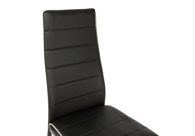 Стул DC2-001 black / white фото Стул DC2-001 black / white. Фото №4