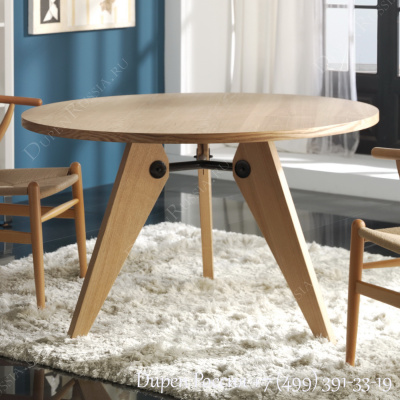 Круглый стол DUPEN RT-703 Ясень фото Круглый стол DUPEN RT-703 Ясень. Фото №3