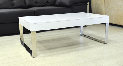 Журнальный стол J030 белый лак. Фото №3
