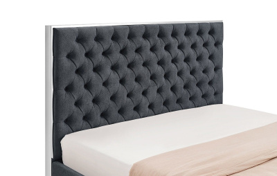 Кровать LBD1704 серая. Фото