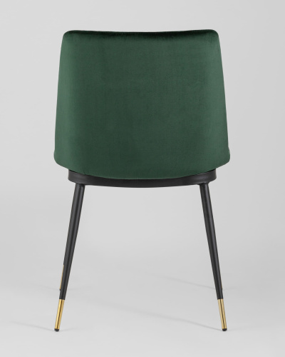 Стул Мелисса велюр зеленый. Фото №6