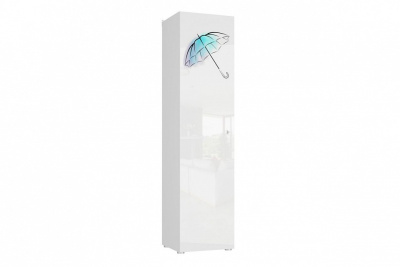 Шкаф для белья Модерн STL.322.01 W,белый. Фото №3