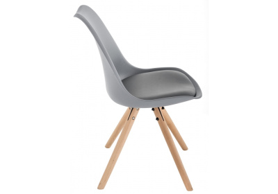 Стул деревянный Bonito серый фото Стул деревянный Bonito серый. Фото №2