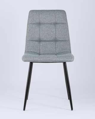 Стул Вольт рогожка серо-голубой. Фото №5