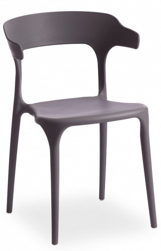 Стул TON (mod. PP-106) пластик, 50 х 50 х 76 см, серый 024 (поставляется по 4 шт). Фото №1