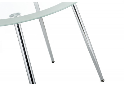 Стол стеклянный Vasko белый фото Стол стеклянный Vasko белый. Фото №4