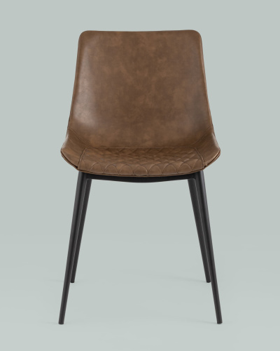 Стул TEXAS экокожа коричневый. Фото №5